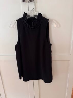 JCrew Ruffle-Neck Top NWT